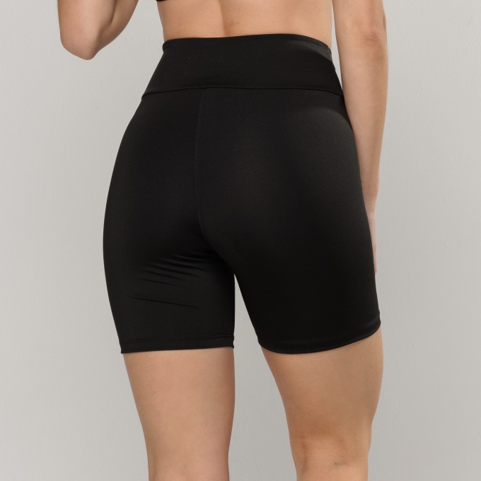 Short Cós Elástico Lidery Preto