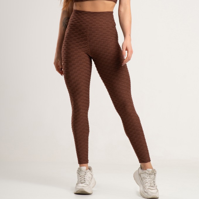 Legging Básica Wave Marrom