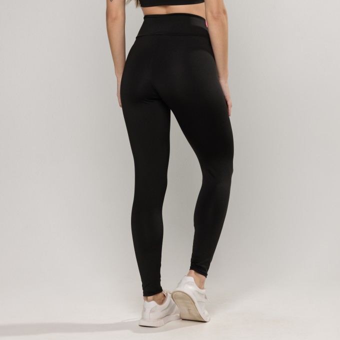 Legging Cós De Elástico Personalizado Lidery Rosa