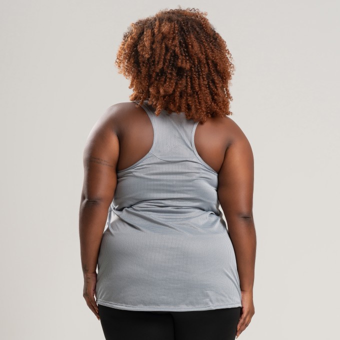 Regata Dry Plus Size Mescla