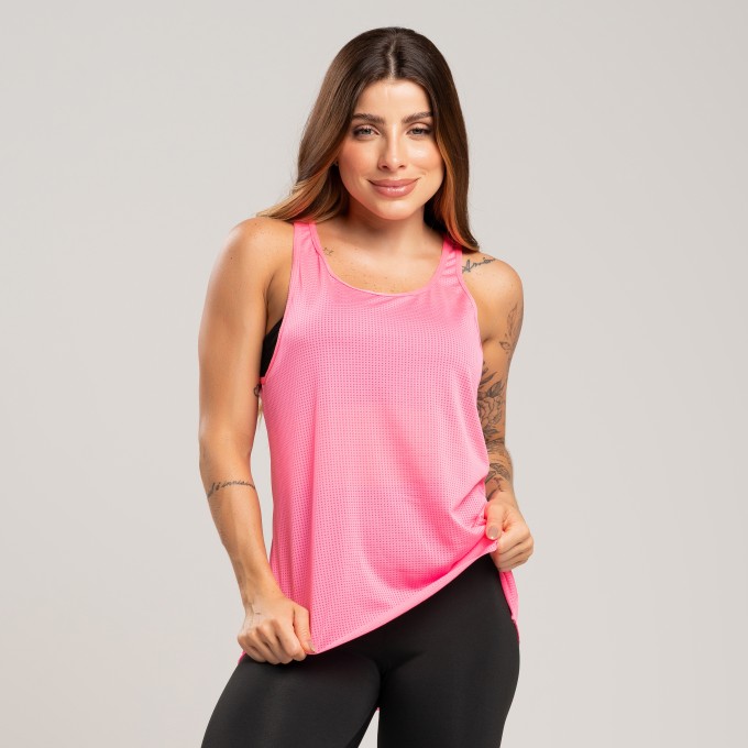 Regata Básica Dry Lisa Rosa