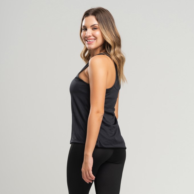 Regata Básica Dry Lisa Preta