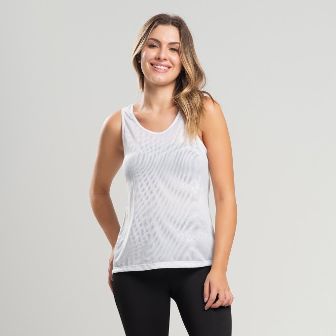 Regata Básica Dry Lisa Branco