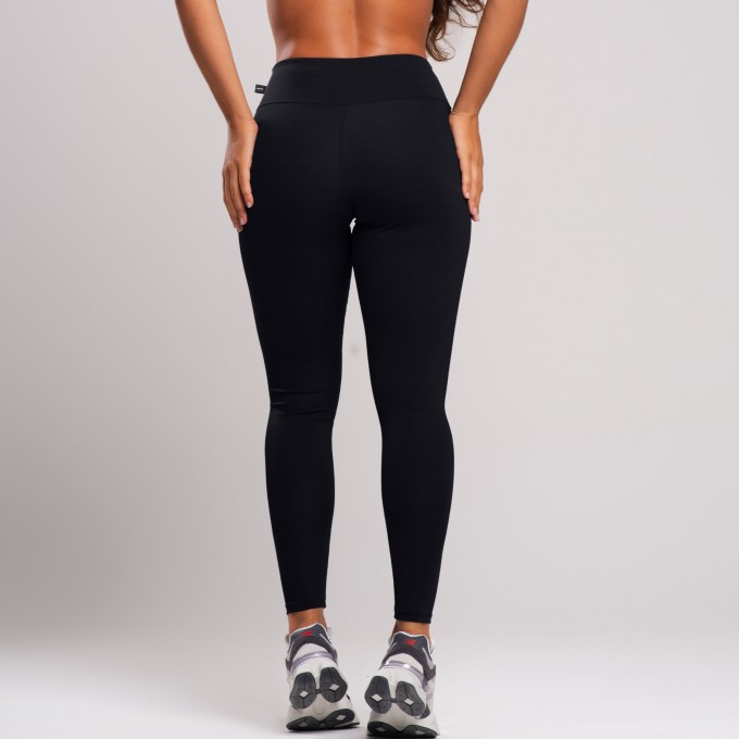 Calça Legging Fitness Canelado Poliamida