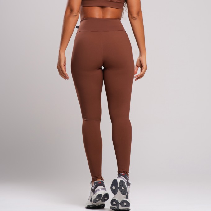 Calça Legging Fitness Canelado Poliamida