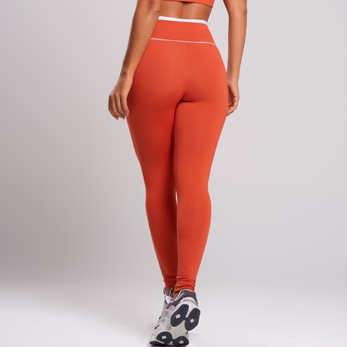 Legging Feminina Detalhe Vivo Poliamida Fitness - Folk