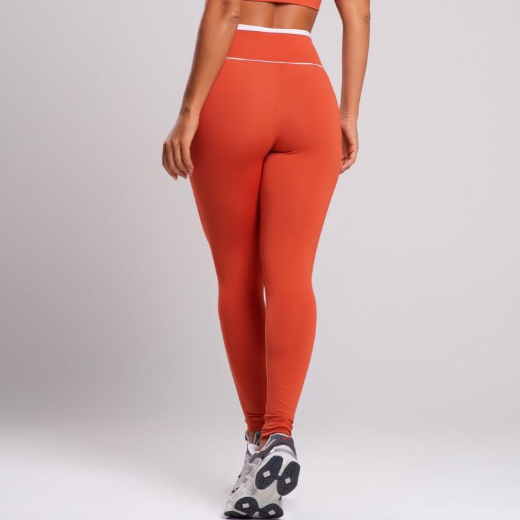 Legging Feminina Detalhe Vivo Poliamida Fitness - Folk